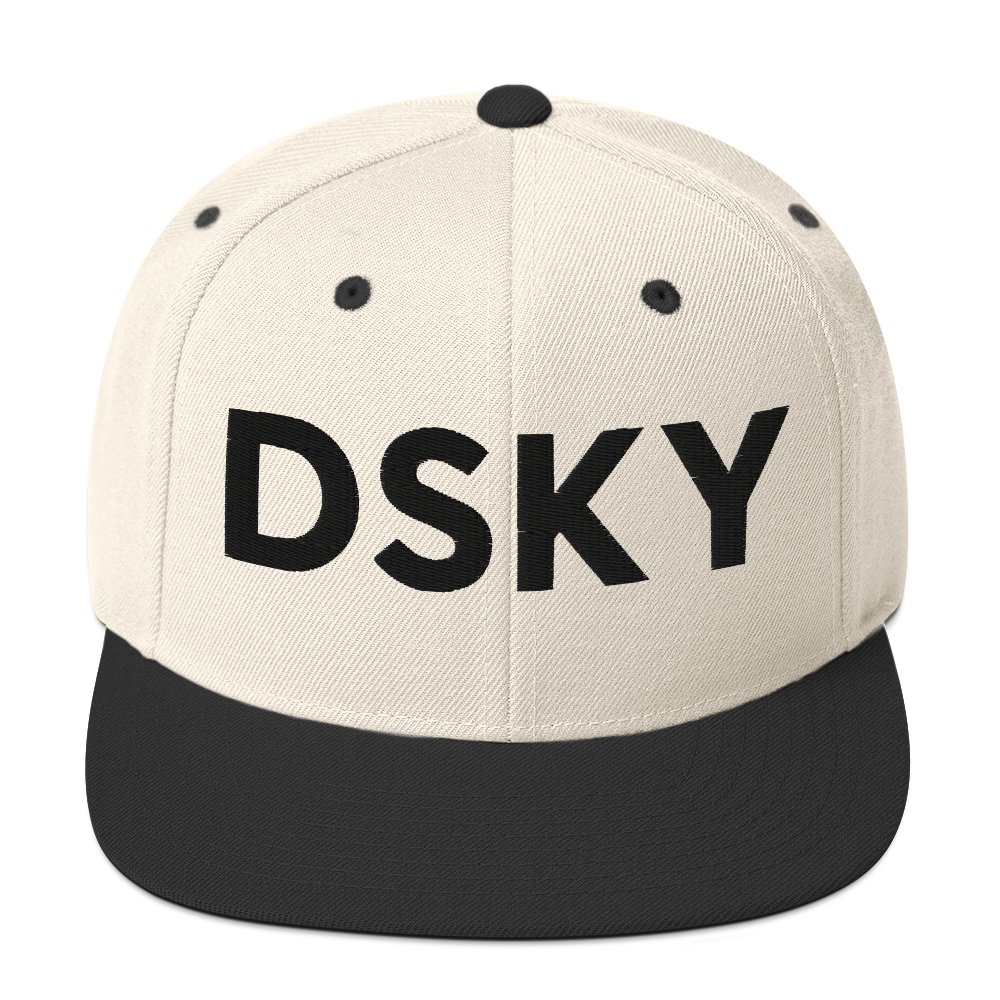 DSKY Authentic Core Snapback - Naturel/Zwart