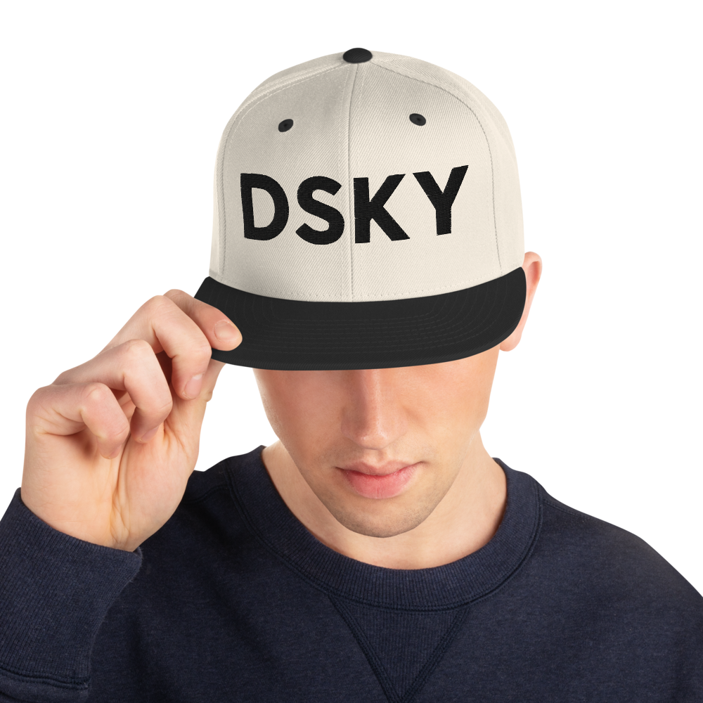 DSKY Authentic Core Snapback - Naturel/Zwart