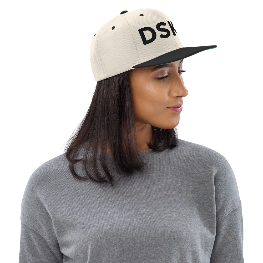 DSKY Authentic Core Snapback - Naturel/Zwart