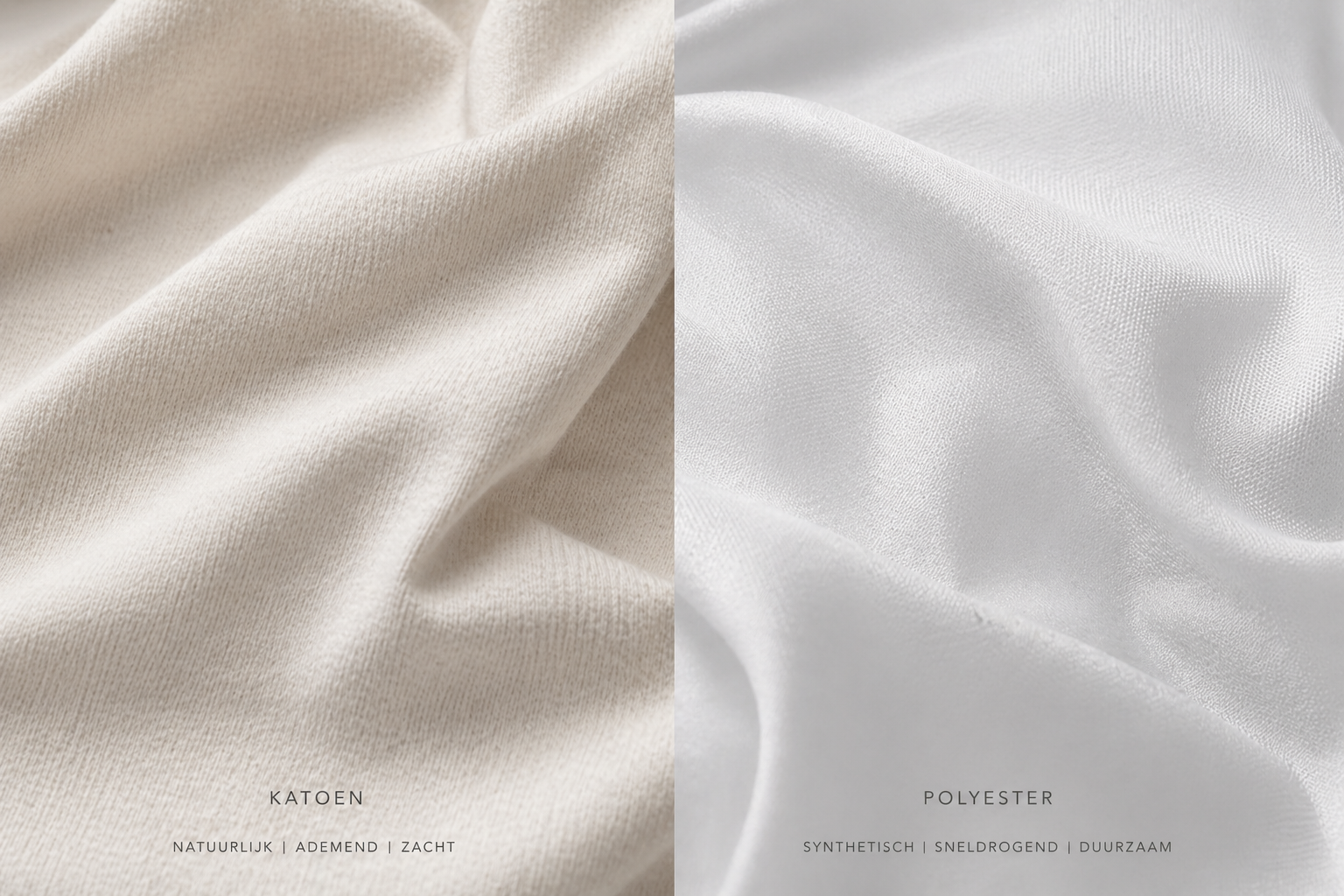Wat is beter: katoen of polyester?